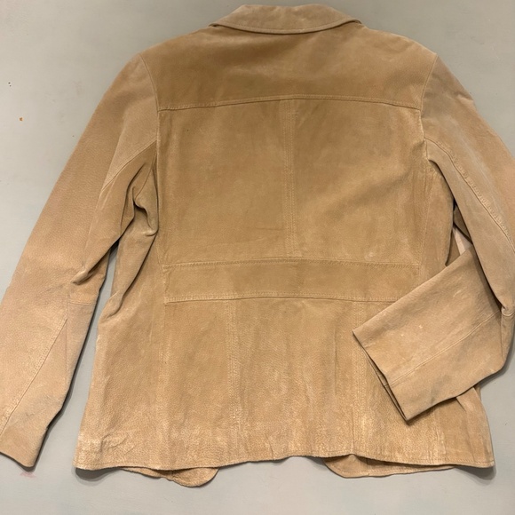 I.E. Relaxed 100% Leather Jacket - Picture 7 of 7